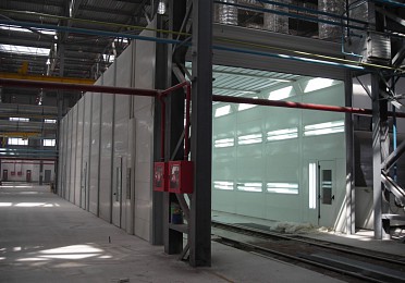 Покрасочная камера для подвижного состава Blowtherm
